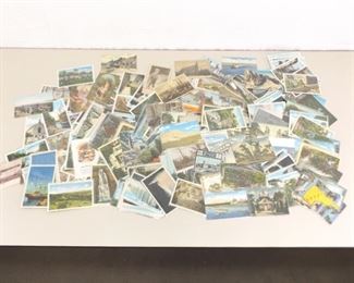250+ Antique and Vintage Postcards in Protective Plastic Sleeves