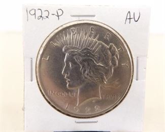 1922-P Peace Silver Dollar