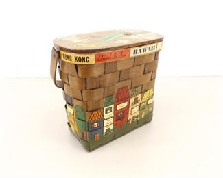 Rare 1970's Caro Nan Basket Purse