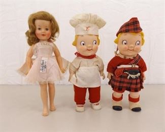 Vintage Shirley Temple and Campbell's Kids Dolls