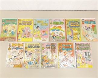 11 Bagged and Boarded Harvey Richie Rich Comic Books