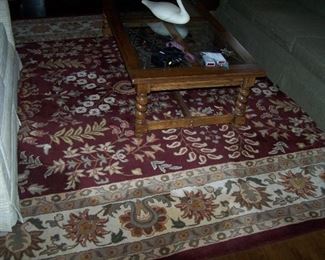 DETAIL OF AREA RUG