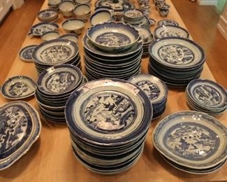TONS of antique and vintage cantonware!