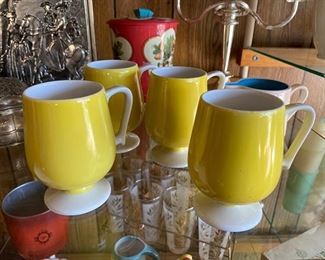 vintage coffee cups