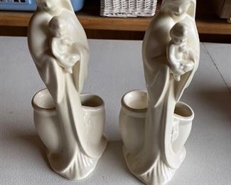 Haeger madonna pottery