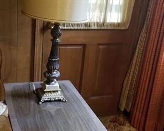 $10 table/$10 lamp