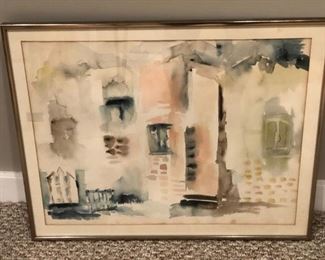 Original Abstract Watercolor