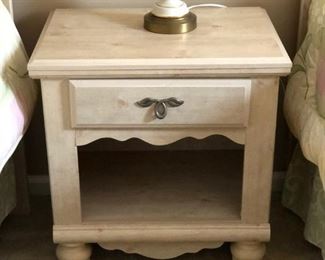 Stenciled Night Stand