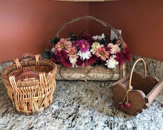 Assorted Decorative Baskets
