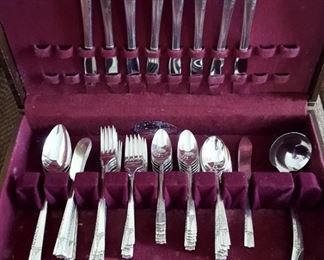 Vintage Oneida Nobility Plate Silverplate Flatware 