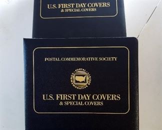 Postal U.S. First Day Covers & Special Covers - two albums