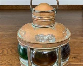 Lot 022
Vintage port starboard and masthead light