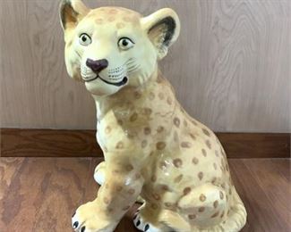 Lot 154
Lion cub statue