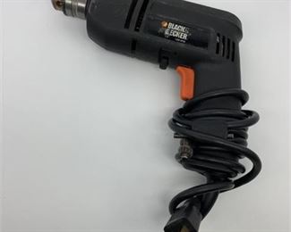 Lot 177
Black and Decker corded drill