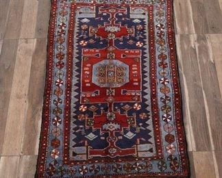 4X7' Vintage Hand Made Persian Nomadic Area Rug
