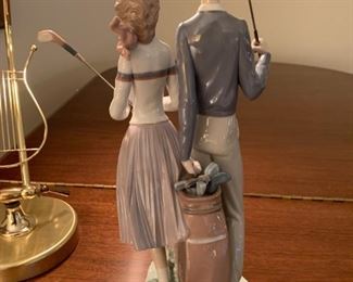 LLADRO "Golfing Couple" Figurine