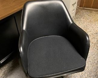 Vintage Rolling Office Chair by STELLAR MFG Omaha, Ne