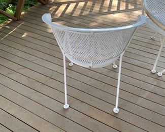 Outdoor Wrought Iron Patio Set - Woodard Era