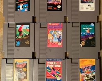 Original Nintendo Console with Games and Accessories