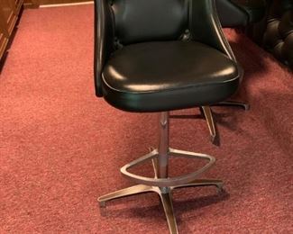 Set of FOUR Vintage CHROMCRAFT Bar Stools