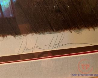 Signed Limited Edition BALLET Lithograph by DOUGLAS HOFMANN 53/275