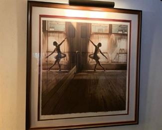 Signed Limited Edition BALLET Lithograph by DOUGLAS HOFMANN 53/275