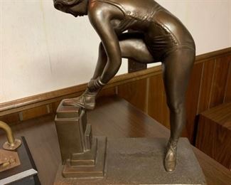 1955 BERNHARD Ballerina Plaster Sculpture
