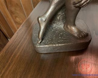 1963 Austin Production Discus Athlete Plaster Figure