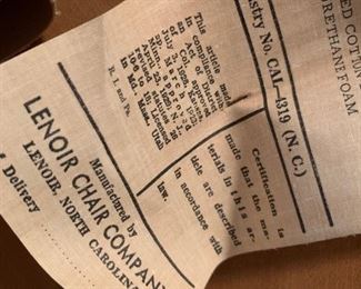 MCM Ladder Back Chair by LENOIR CHAIR COMPANY