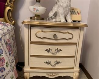 Vintage French Provincial Night Stand 