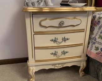 Vintage French Provincial Night Stand 