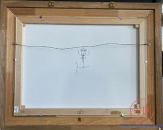 Artist Signed "Stairway to Paradise" THOMAS KINKADE Studio Proof Enhanced Limited Edition 118/160 Canvas Print