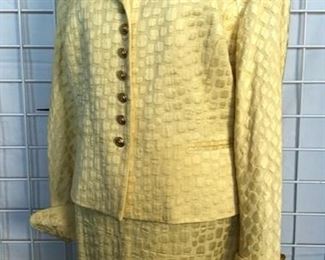 CHRISTIAN DIOR VINTAGE SKIRT SUIT SET