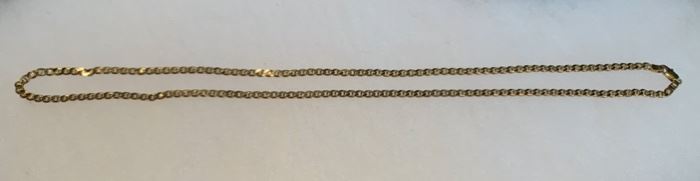 REDUCED!  $600.00.......$640.00......24" 14K Chain Made in Italy 19.6 grams  (Chain A)