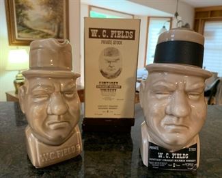 CLEARANCE!  $10.00 now, was $40.00 for set........W.C. Fields Decanter and Pitcher 