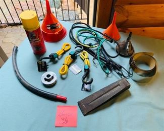 HALF OFF!  $5.00 now, was $10.00....Garage LOT 36  Bungee Cords and More