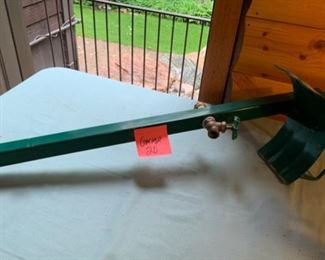 HALF OFF! $6.00 now, was $12.00....Garage LOT 20  Hose Butler Wall Stand