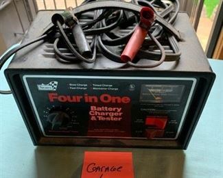 REDUCED!  $7.50 now, was $10.00....Garage LOT 6  Sears 4 in 1 Battery Charger