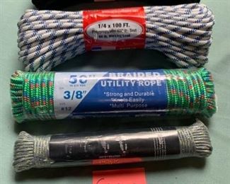 HALF OFF!  $5.00 now, was $10.00....Garage LOT 3  Utility Rope