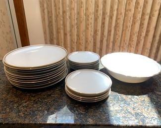 CLEARANCE  $5.00 now, was $12.00......Over 16 Pieces Gold Rimmed China