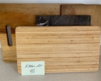 REDUCED!  $10.50 now, was $14.00......Kitchen Lot 40, Cutting Boards