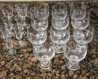 3. Group Lot Of Glassware