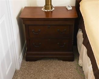 32. Pair Of Two Drawer Nightstands