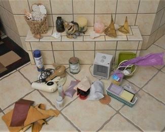 38. Group Lot Of Bathroom Items
