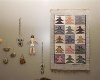 75. Group lot Of Wall Hangings