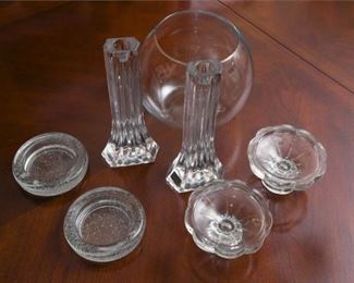 86. Mikasa Candle Holders and other items
