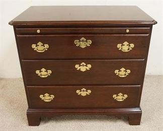 1139	STATTON *PRIVATE COLLECTION* 3 DRAWER CHEST W/PULL OUT SURFACE. 32 IN WIDE X 30 1/2 IN HIGH
