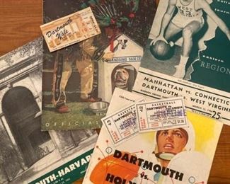 025d 1950s Dartmouth College Ephemera