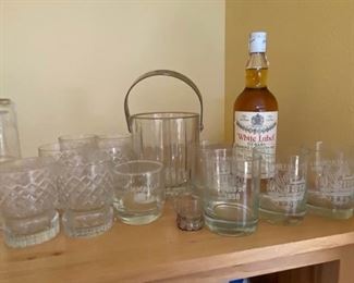104L Bar Glasses, Dewars Scotch and More