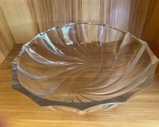 109L Val St. Lambert Crystal Bowl